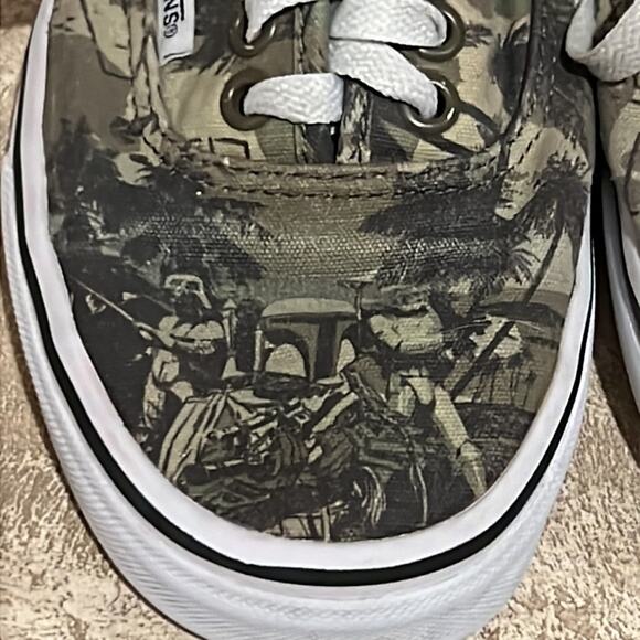 VANS x Star Wars Boba Fett Excellent condition! Mens 6.5 or Womens 8 Rare - Picture 11 of 13